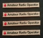 BSA Amateur Radio Operator Patch / Strip, Tan, Scouting America, FREE SHIPPING!