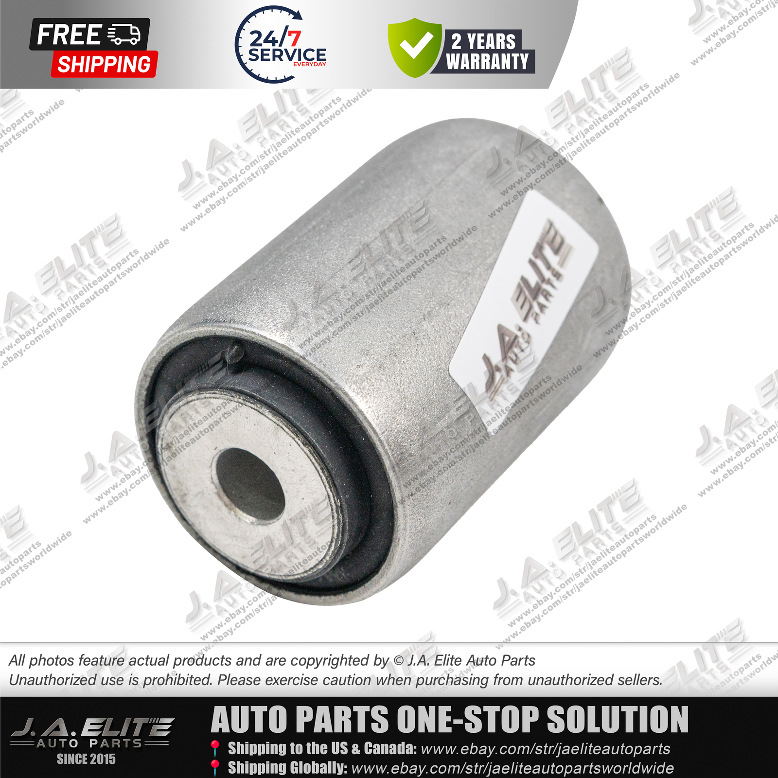 Rear Side Lower Control Arm Bushing fits Maserati Levante, 670106331 670106334