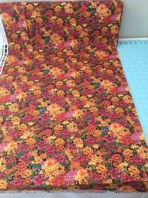 Springs Creative - Blessed Beauty Packed Floral Cotton Fabric - 1/2 yd