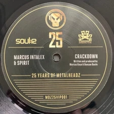 Marcus and Spirit - Crackdown  25 years of Metalheadz Jungle Drum & Bass Mint/NM