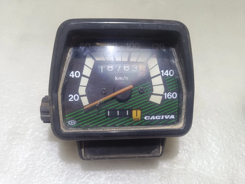 Cagiva Elefant 125 Clocks Gauge Speedo Dial Speedometer Revcounter - Image 2 of 4