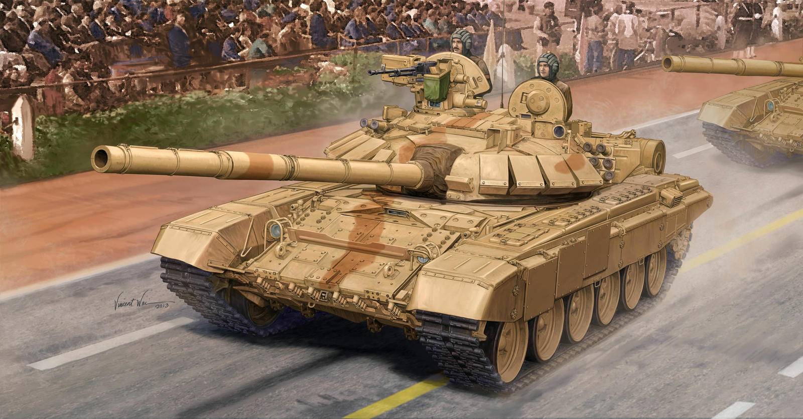 Trumpeter 05561 - 1:35 Indian T-90C MBT... - New