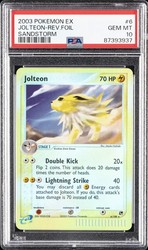 Jolteon 6/100 Reverse Holo EX Sandstorm