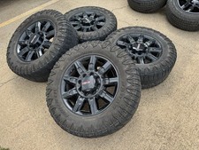 20" BLACK 2024-2025 GMC SIERRA AT4 HD 2500 3500 OEM STOCK WHEELS RIMS #169
