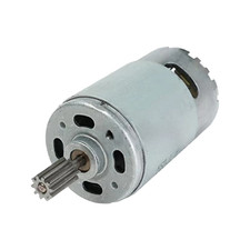 12V RS550 Brushed DC Motor 8.5mm 10 Teeth Fit For GSR1080 2 LI TSR1080 2 LI