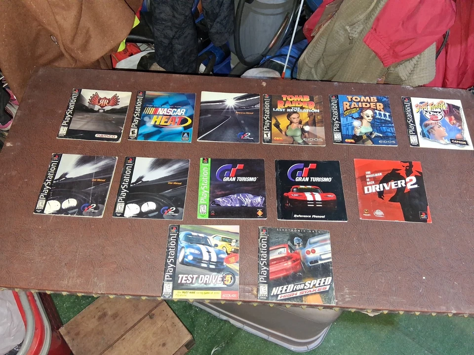 Лот из 31 PlayStation 1 PS1/PS2 [инструкции руководства - Изображение 4 из 4