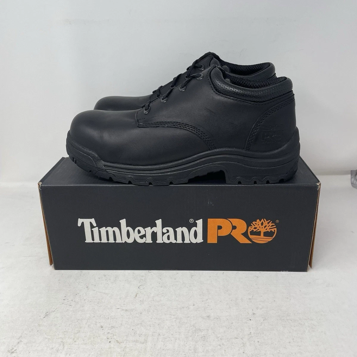 Timberland Pro Titan Alloy Safety Toe Work Oxford Shoes Black Men\'s 10M Tried On Male Timberland PRO Men main image 2