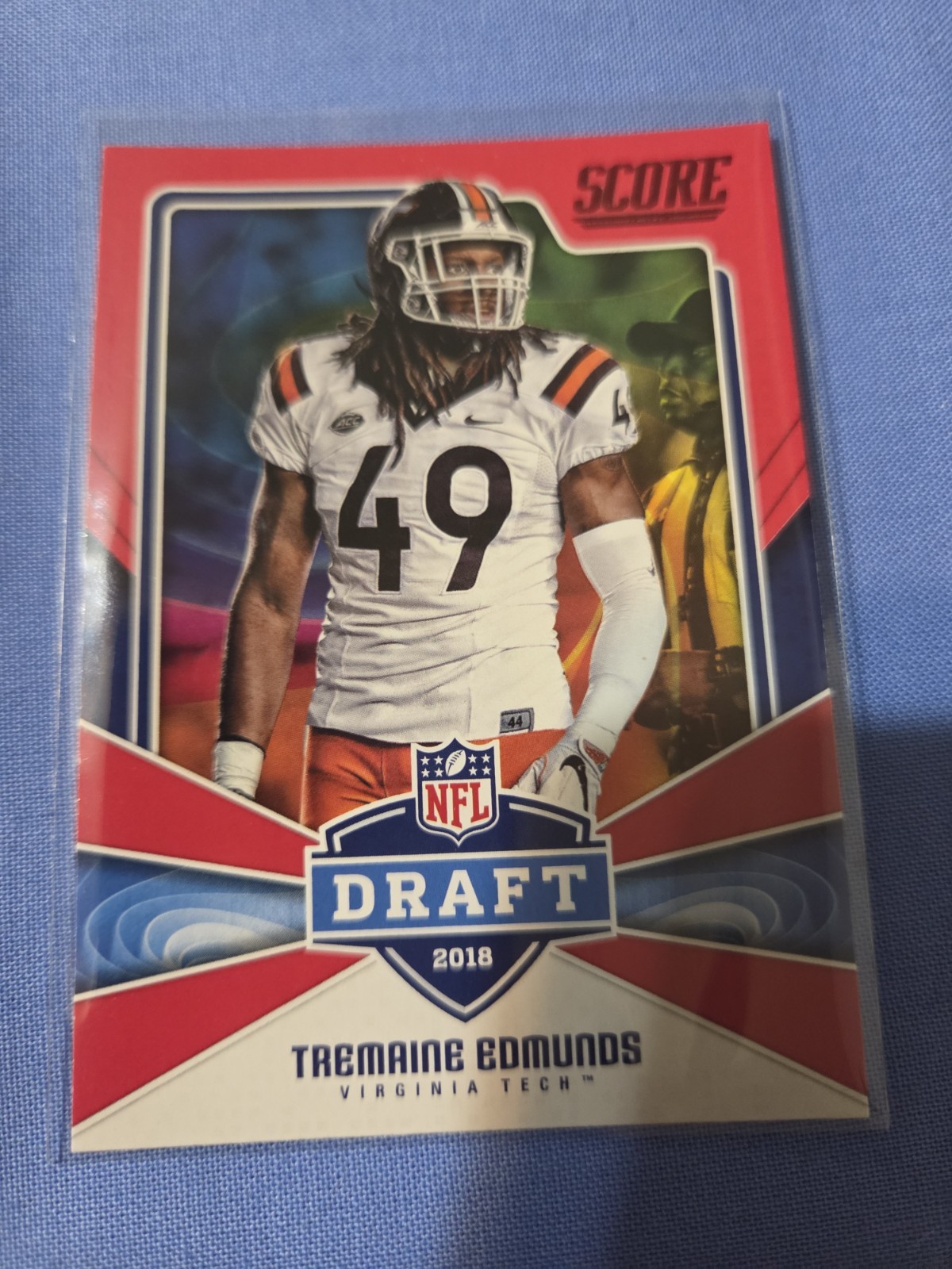 Tremaine Edmunds Panini Score NFL Draft #16 Red