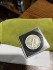 11.89 oz 1918 silver walking liberty coin with case