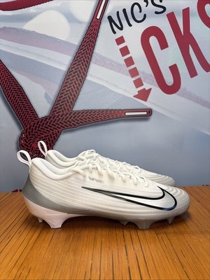 Nike Vapor Edge Speed 3 Football Cleats  White Silver  (FB3303-100) Mens Size 13