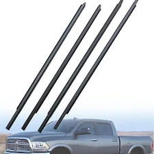 Weatherstrip Window Moulding Trim Seal 55112376AH 55112377AH Dodge Ram 09-17