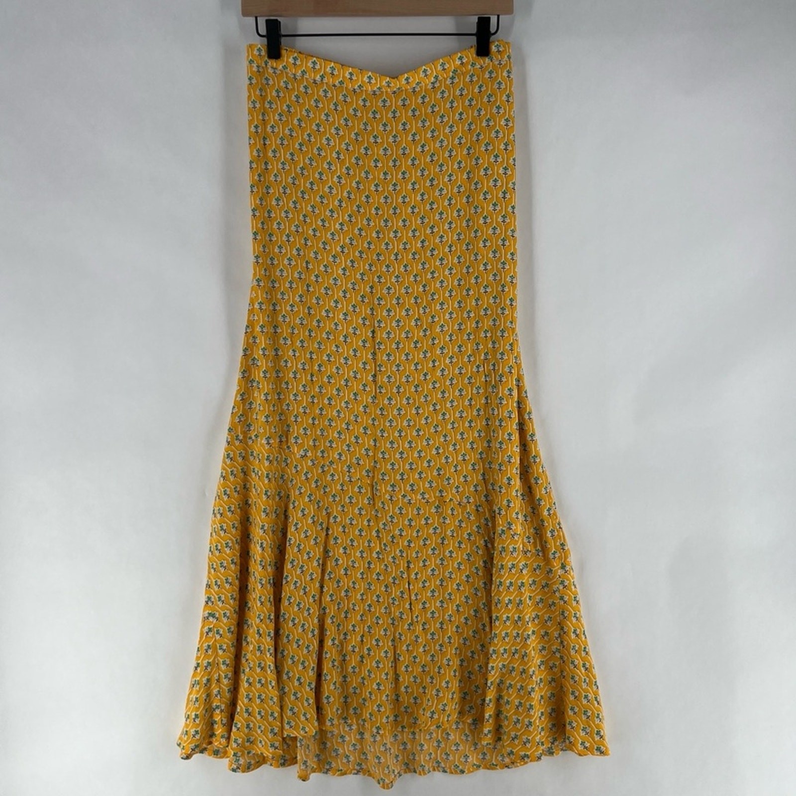 RHODE x Target Womens XXL Lightweight Floral Print Tie Crop Top & Maxi Skirt Set image 9