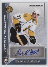 2016-17 Leaf ITG Heroes & Prospects Prospect Adam Ruzicka #PA-AR1 Auto k4s