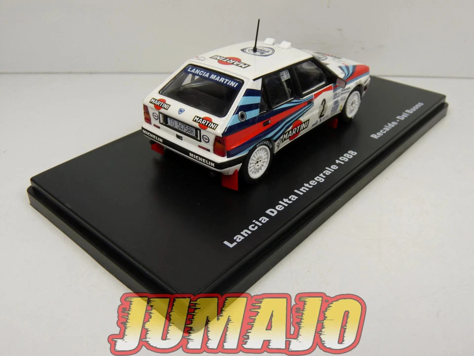 RMX23 1/43 Salvat Mexique Rallye WRC : LANCIA Delta Intégrale 1988 Recalde #2 - Photo 3/4