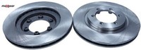 2X Bremsscheibe Maxgear 19-2529 2 Bremsscheiben FüR Ssangyong FüR Daewoo