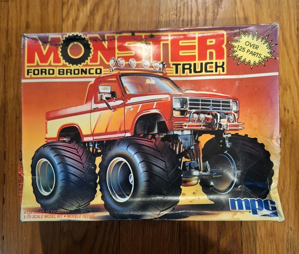 MPC 1/25 FORD BRONCO MONSTER TRUCK New Open Box Rare Vintage #6345