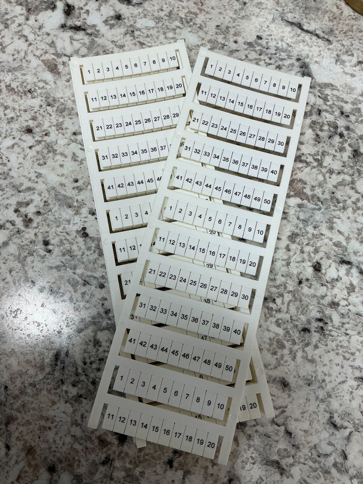 *FREE SHIPPING* Allen Bradley 1492-M6X12H1-50 (SET OF 5) NEW