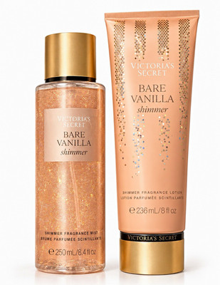 Victoria's Secret Bare Vanilla Shimmer Body Mist 8.4 fl oz Vanilla