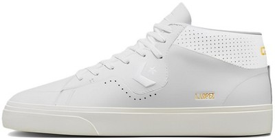 Converse Louie Lopez Pro Mid Mono Leather - White Egret for Sale