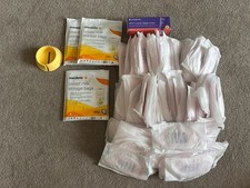 Brand New Unopened Lansinoh Nipple Cream & Breast Pads; Medela Breast Milk Bags