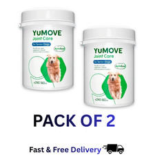 2-Pack YuMOVE Senior Dog Joint Supplement  for Stiff Older Dogs - 240 Tablets