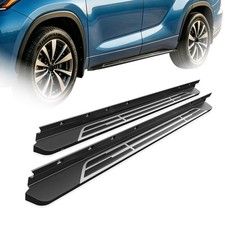 2pcs Running Boards For 2020-2025 Toyota Highlander Aluminum Side Step Nerf Bars