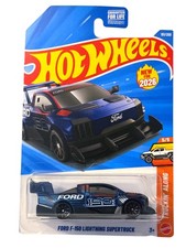 Hot Wheels 2026 Blue Ford F-150 Lightning Supertruck 151/250 Truckin' Along 5/5
