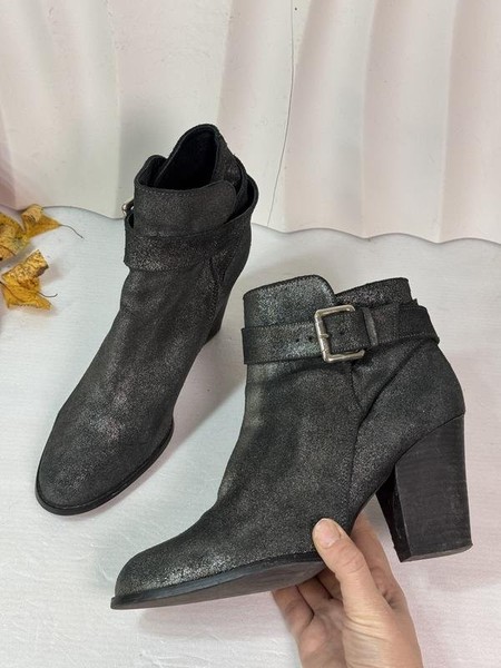 Women Avant-Premiere Ankle Boots Grey Nubuck 39