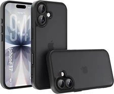 For Iphone 17 Case Translucent Matte Phone Cover, [10 FT Military Grade Drop Pro