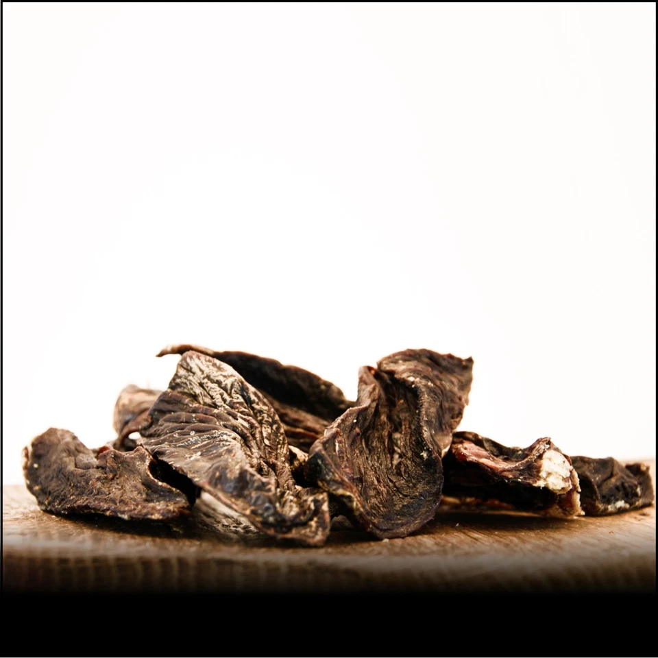 GEORGE & BOBS Rinderherzen - 1000g - ohne Zusatstoffe Kauspaß für Hunde