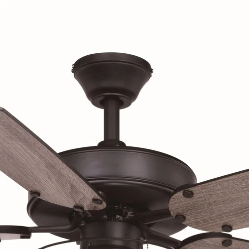 Reed 2-Light Ceiling Fan in Farmhouse Style 20 Inches Tall and 48 Inches Wide - Picture 5 of 10