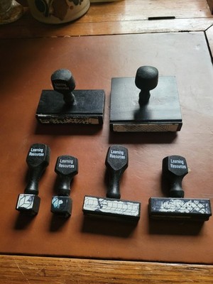 vintage Learning Resources Base-10 Math Stamp Set