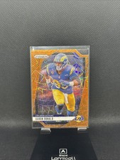 2024 Panini Prizm Aaron Donald #172 Orange Lazer Los Angeles Rams