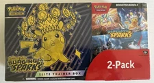 150 Cards Pokemon Scarlet & Violet: Surging Sparks - Booster Box & ETB