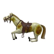 Gabriel Scout Toy Horse Lone Ranger Johnny West Vintage Plastic Articulated