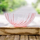🩷 Vintage Pink Decorative Glass Set – Choose Your Options