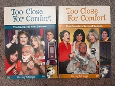 TOO CLOSE FOR COMFORT SEASON 1 & 2 DVD Sets (Ted Knight TV Sitcom Series) 1980