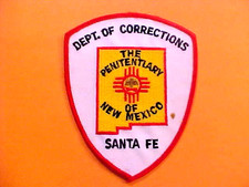 Obsolete Prison Sheriff Santa Fe Shoulder Pat...