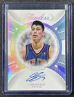 JEREMY LIN 2024-25 PANINI FLAWLESS #FFA-LIN FOCUS AUTO 18/25 KNICKS