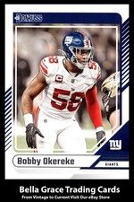 2024 Panini Donruss Bobby Okereke #99 New York Giants NFL Football