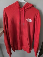 The North Face Men s Medium Red Never Stop Exploring Graphic Pullover Hoodie