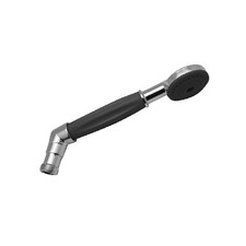 DOCCETTA CURVA PER DUPLEX- Nera c/particolari cromo- DH- pezzi 1