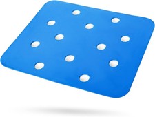 MINIVON Waterproof Shower Bench Cushion Cover 14.8" x 12" Rectangular , Blue