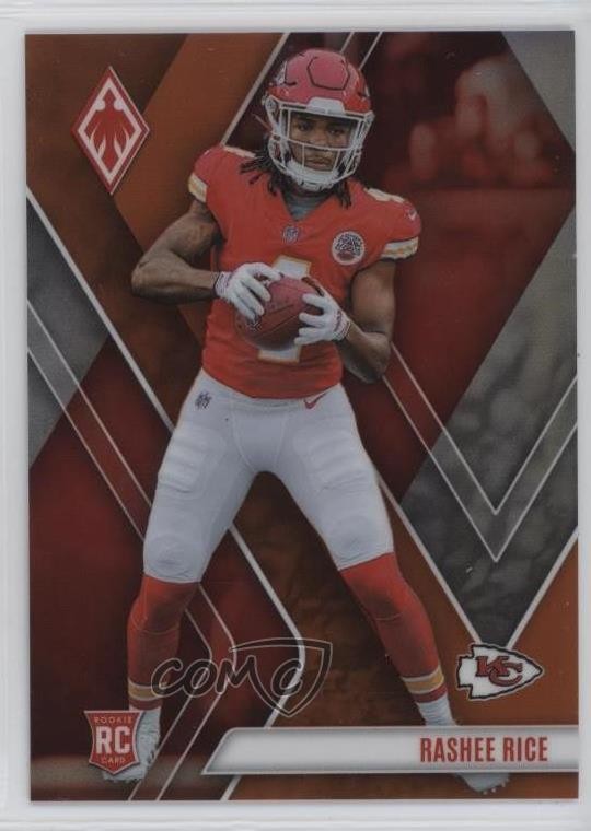 2023 Panini Phoenix Rookies Orange 65/99 Rashee Rice #112 15n3