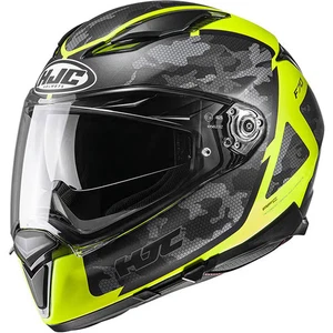 HJC F70 Motorcycle Motorbike Helmet - Katra Yellow