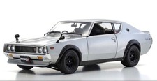 Kyosho 1/18 Nissan Skyline 2000 GT-R KPGC110 Silver Diecast Model Car
