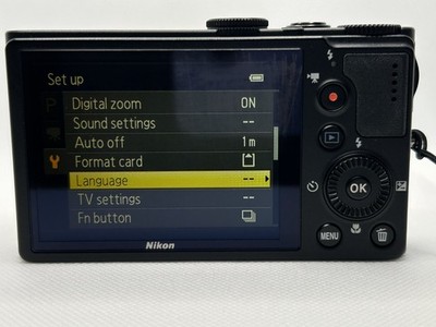 Excellent in Box] Nikon COOLPIX P310 Black 16.1MP Compact Digital
