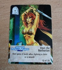 Spellfire Master The Magic 1994 1st Ed Chase Card #12 Dori, The Barbarian