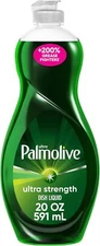 Palmolive Ultra Strength Liquid Dish Soap, Original Green, 20 Fluid Ounce