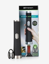 Emerson Automatic Wine Opener w/Bonus Foil Cu...